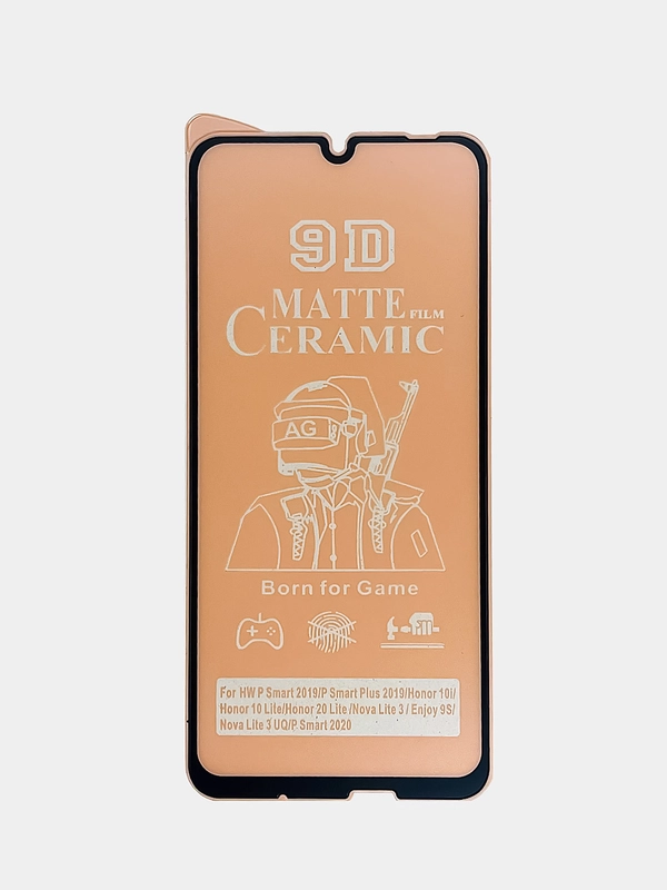Защитное стекло, гибкое, матовое Ceramics на Huawei Honor 10 Lite, 10 i, 20 Lite, P, Smart