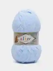 Голубой пряжа Alize softy plus (Ализе Софти Плюс)
