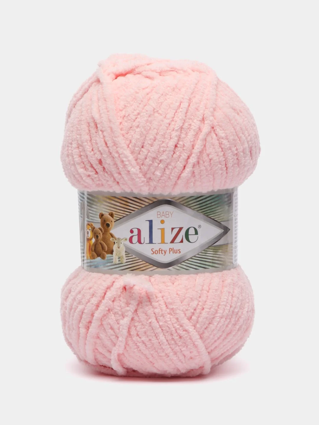 Конфетный пряжа Alize softy plus (Ализе Софти Плюс)
