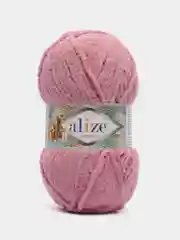 Коралловый меланж пряжа Alize softy plus (Ализе Софти Плюс)