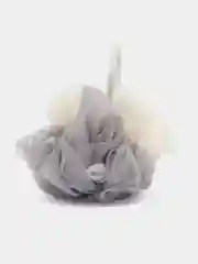 Серый мочалка-шар, двухцветная, мочалка прочная, для мытья, губка, вспенивающая мочалка