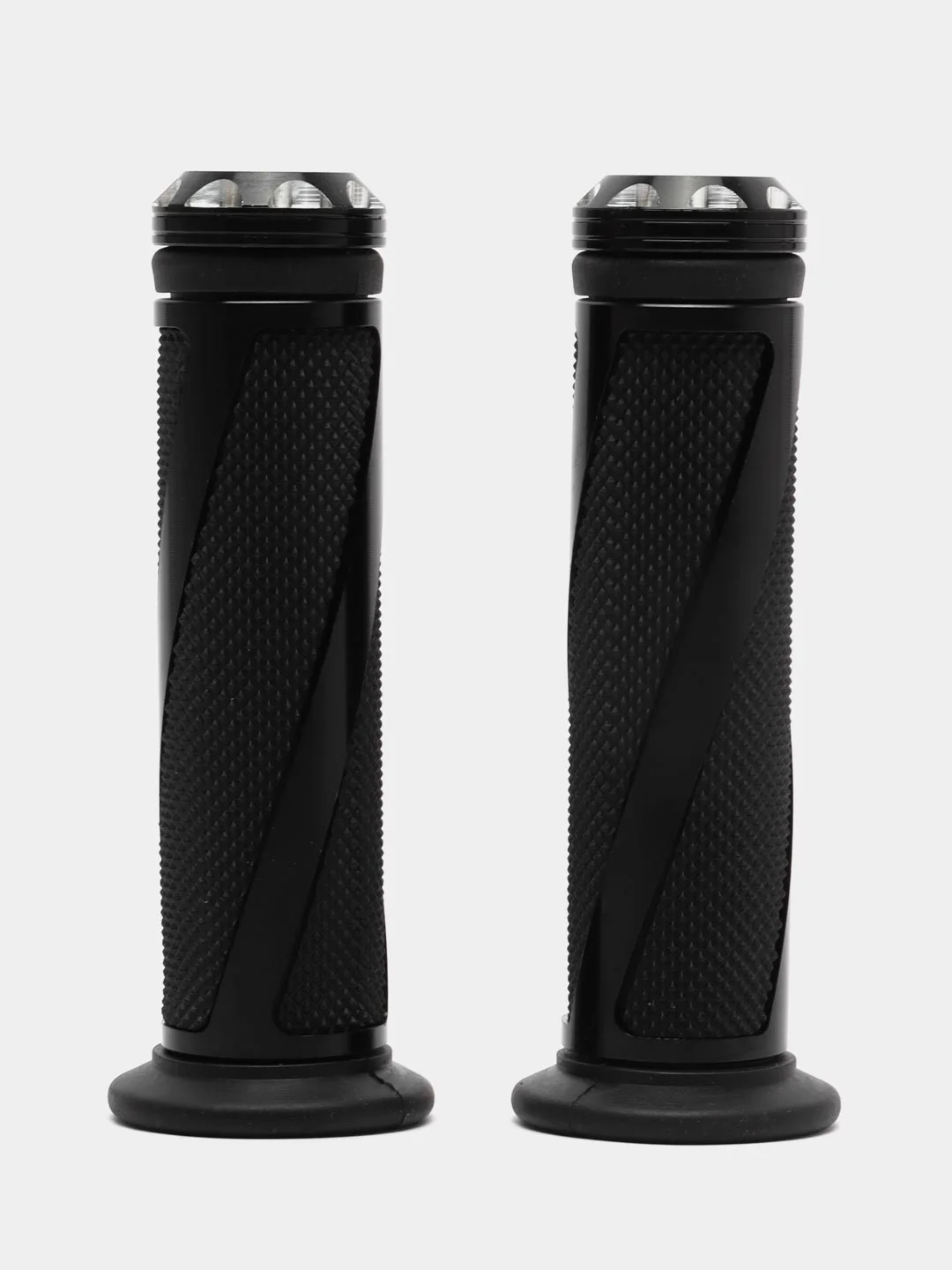 Ручки руля Moal Black, D22 мм, резина, алюминий