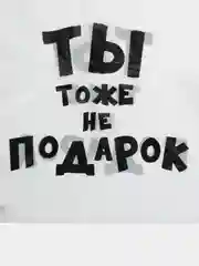 Белый пакет с приколами, полиэтиленовый, 31 х 40 см