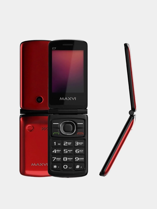 Мобильный телефон-раскладушка Maxvi E7