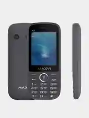 Серый мобильный телефон Maxvi K20, аккумулятор 2500 мАч
