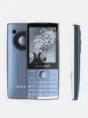 Синий мобильный телефон Maxvi P19, аккумулятор 1500 мАч