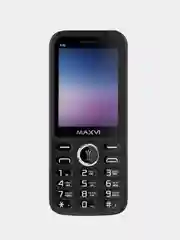 Синий мобильный телефон Maxvi K32, аккумулятор 1400 мАч