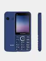 Синий мобильный телефон Maxvi K32, аккумулятор 1400 мАч