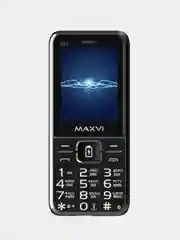 Синий мобильны телефон Maxvi P21, С КАМЕРОЙ, ФУНКЦИЯ POWER BANK, АККУМУЛЯТОР 2500мАч