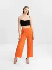 Оранжевый брюки летние QP Store