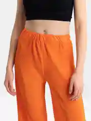Оранжевый брюки летние QP Store