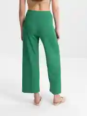 Лесной зеленый кюлоты в рубчик QP Store