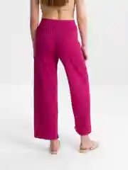 Вишнёвый кюлоты в рубчик QP Store
