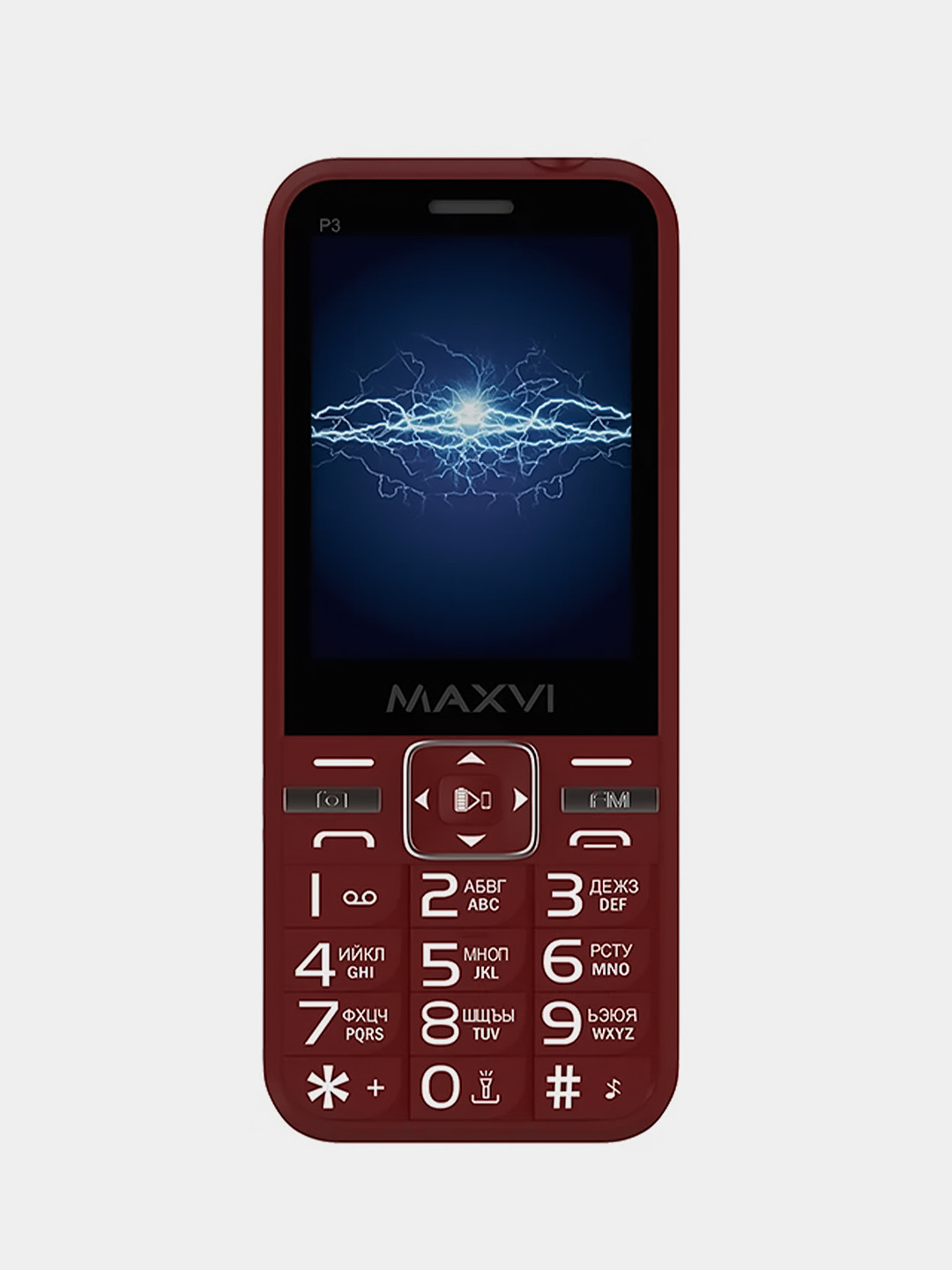 Мобильный телефон Maxvi P3, С КАМЕРОЙ, ФУНКЦИЯ POWER BANK, АККУМУЛЯТОР  2700мАч купить по цене 2250 ₽ в интернет-магазине KazanExpress