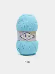 Лазурный пряжа Alize Softy mega (Ализе софти мега), 100 г, 70 м