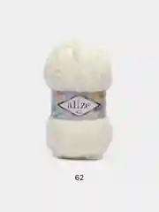 Кремовый пряжа Alize Softy mega (Ализе софти мега), 100 г, 70 м