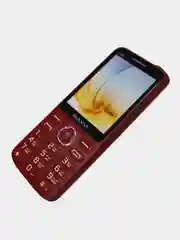 Бордовый мобильный телефон Maxvi K15n, С КАМЕРОЙ, АККУМУЛЯТОР 1400мАч