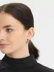 Серьги "2 сердца"