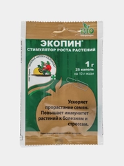 Универсальный биостимулятор ЭКОПИН с АНТИстрессовым эффектом, текучая паста, ампула, 1г