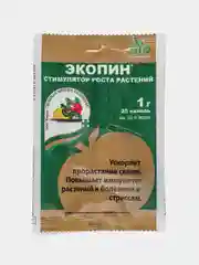 Универсальный биостимулятор ЭКОПИН с АНТИстрессовым эффектом, текучая паста, ампула, 1г