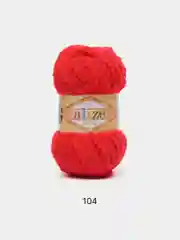 Оранжевый пряжа для вязания Alize Softy baby/ Ализе Софти Турция / пряжа для игрушек и детских вещей