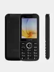 Черный мобильный телефон Maxvi K15n, С КАМЕРОЙ, АККУМУЛЯТОР 1400мАч