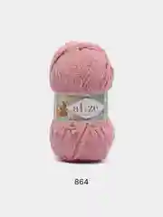 Пудровый пряжа Alize softy plus (Ализе Софти Плюс)