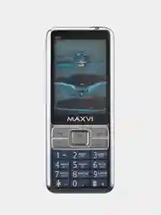 Синий мобильный телефон Maxvi X900i, аккумулятор 1800 мАч