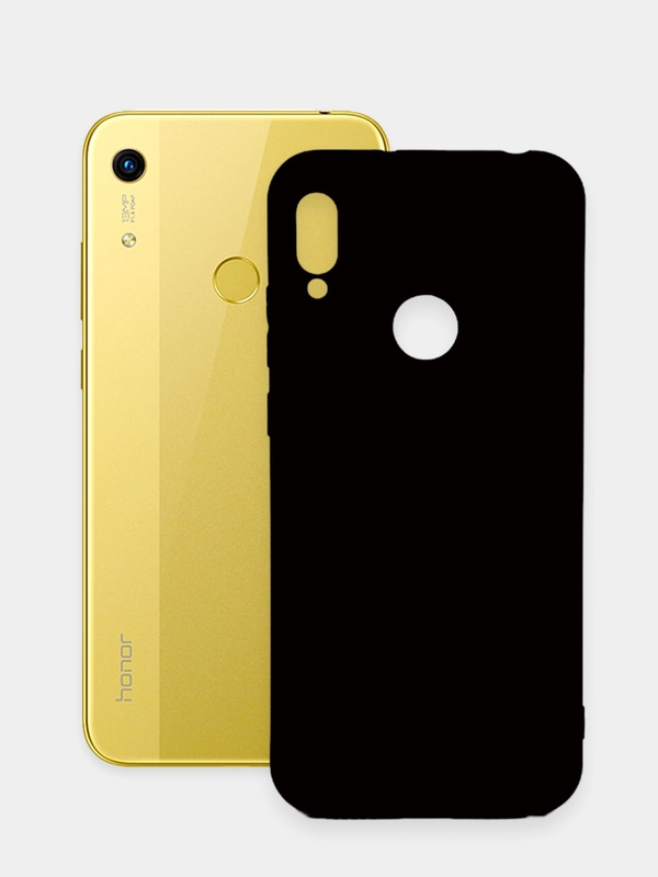 Чехол Honor 8A / 8A Prime / Huawei  Y6 2019 / Y6 Prime 2019 / Y6s черный силиконовый