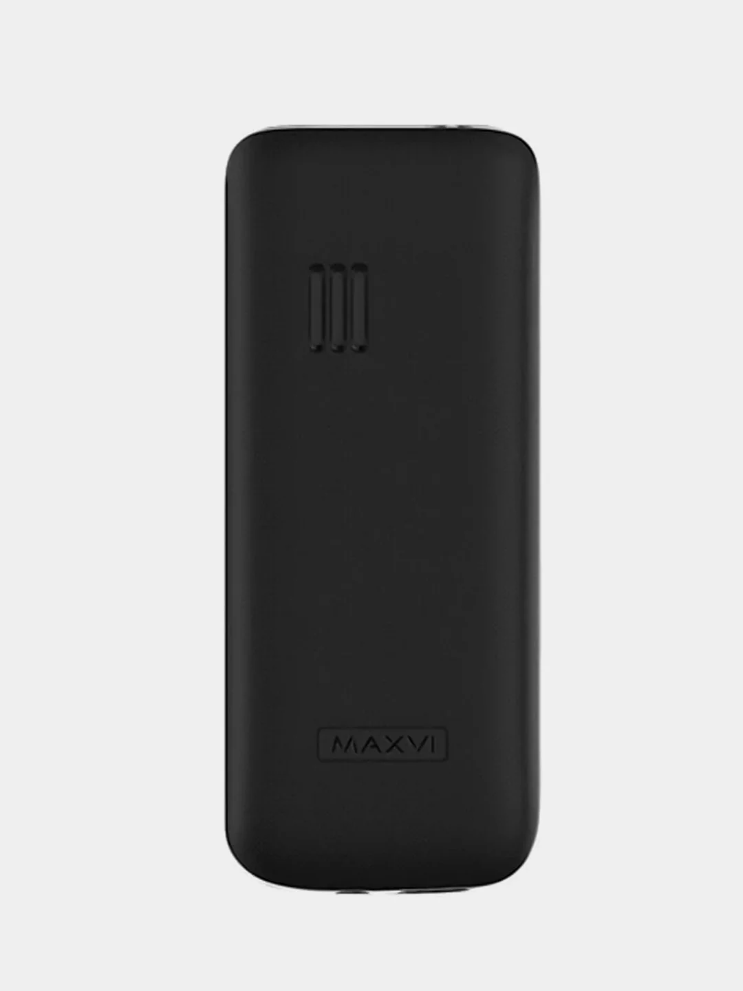 Черный мобильный телефон Maxvi C3i, аккумулятор 800 мАч