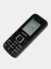 Синий мобильный телефон Maxvi C3n, аккумулятор 800 мАч