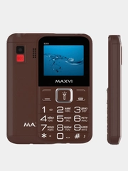 Мобильный телефон Maxvi B200, БОЛЬШИЕ КНОПКИ, С КАМЕРОЙ, АККУМУЛЯТОР 1400мАч