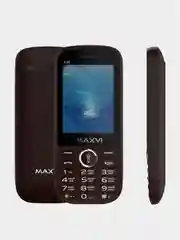Коричневый мобильный телефон Maxvi K20, аккумулятор 2500 мАч