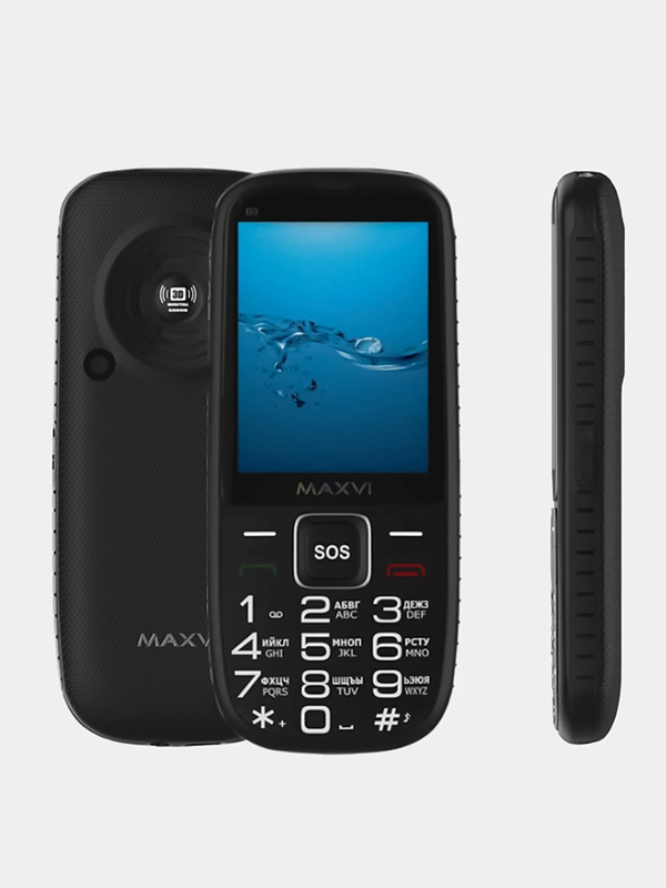 Мобильный телефон Maxvi B9, громкий динамик