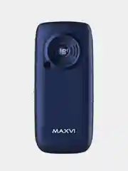 Синий мобильный телефон Maxvi B32, громкий динамик