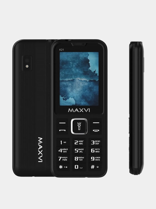 Мобильный телефон Maxvi K21, аккумулятор 1400 мАч