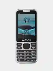 Розовый мобильный телефон Maxvi X10, аккумулятор 1600 мАч