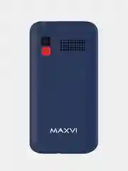 Синий мобильный телефон Maxvi B200, БОЛЬШИЕ КНОПКИ, С КАМЕРОЙ, АККУМУЛЯТОР 1400мАч