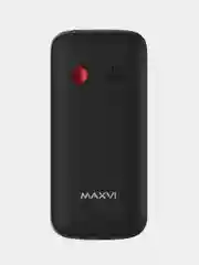 Синий мобильный телефон Maxvi B100, БОЛЬШИЕ КНОПКИ, БЕЗ КАМЕРЫ, АККУМУЛЯТОР 600мАч
