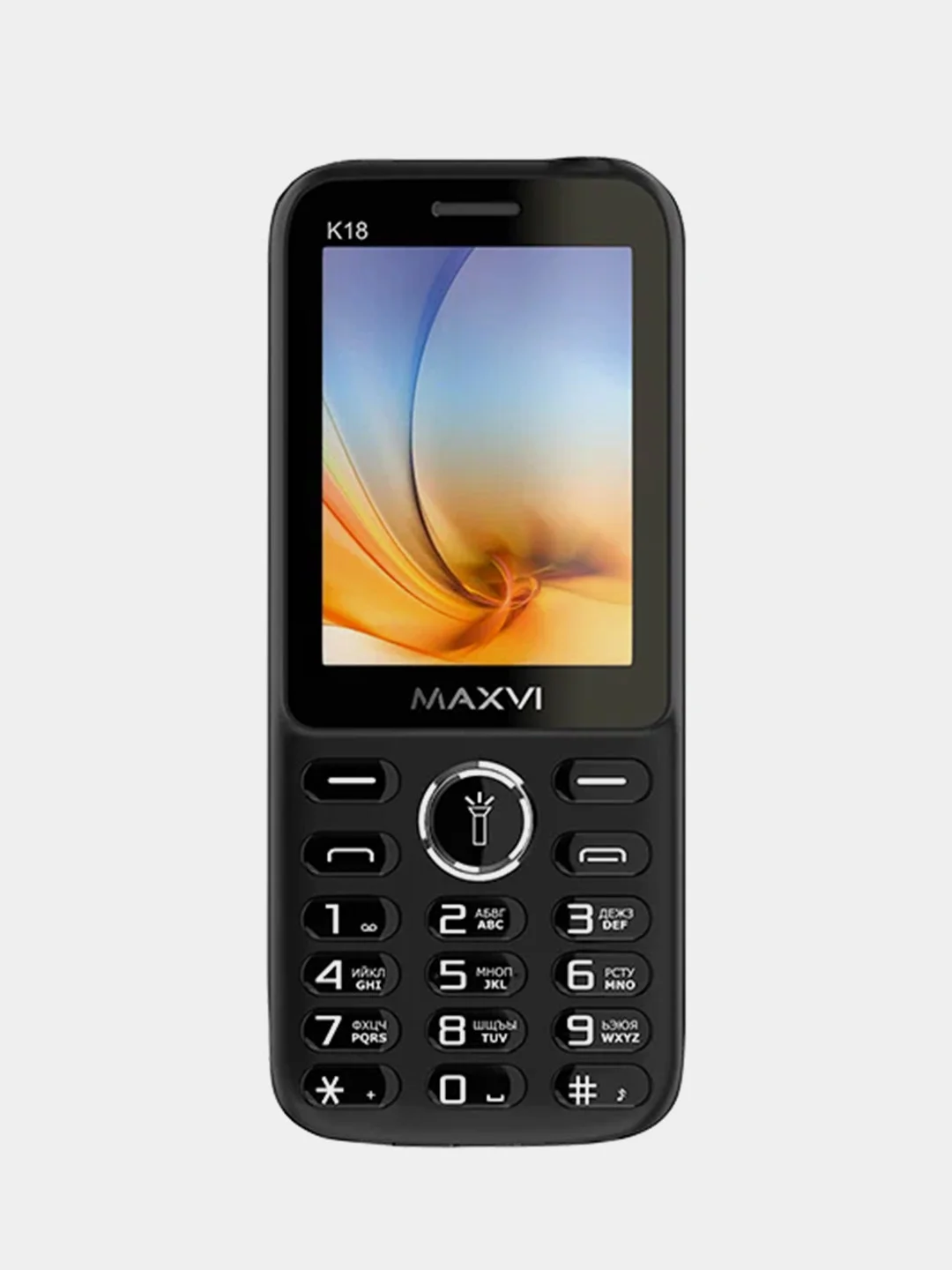 Синий мобильный телефон Maxvi K18, С КАМЕРОЙ, АККУМУЛЯТОР 800мАч