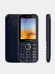 Синий мобильный телефон Maxvi K18, С КАМЕРОЙ, АККУМУЛЯТОР 800мАч