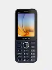 Синий мобильный телефон Maxvi K18, С КАМЕРОЙ, АККУМУЛЯТОР 800мАч