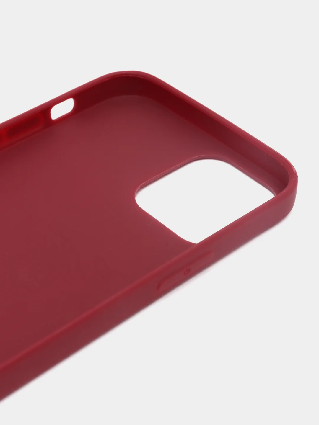 Багровый чехол для IPhone 7, 8, XR, 11, 12, 13, Pro, Max, Mini, чехол на айфон силиконовый