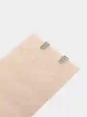 Бежевый расширитель для бюстгальтера, двухрядный