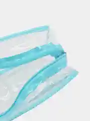 Голубой косметичка, сумка органайзер, Washbag, сумка водонепроницаемая, органайзер дорожный