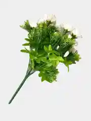 Искусственные цветы. Кустовые гвоздики (букет ) Композиция. Высота: 33 см