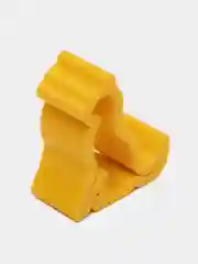 Желтый подставка для телефона настольная "Кошка"