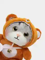 Карамельный мягкая игрушка кошка в костюме плюшевая 24 см в одежде кошка кот котенок