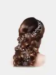 Желтый веточка свадебная для причёски