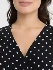 Черный блузка женская Tiffan